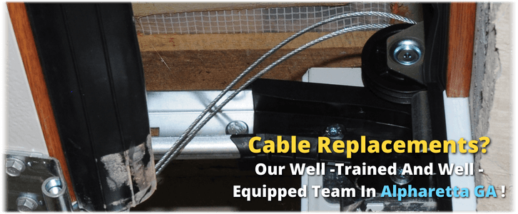 Garage Door Cable Replacement Alpharetta GA