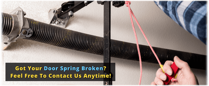 Broken Garage Door Spring Repair Alpharetta GA